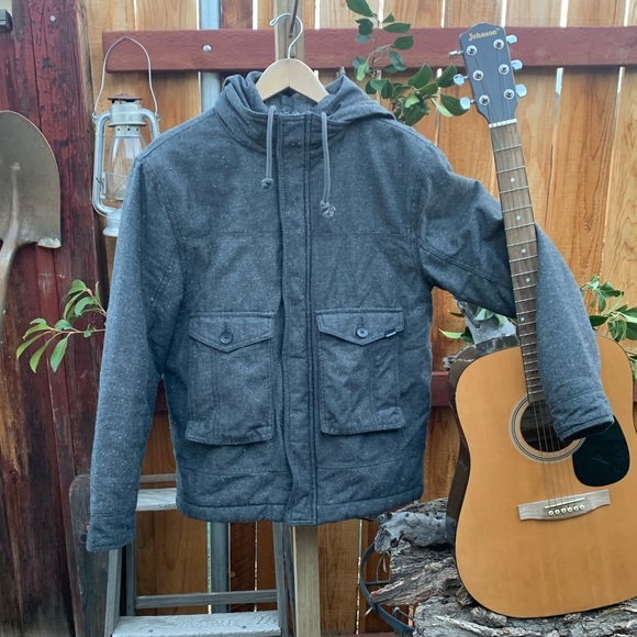 Quicksilver Waterproof Twill Thermal Jacket.